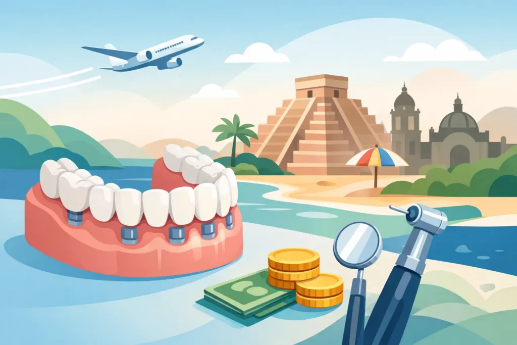 Full Arch Zirconia Bridge Mexico Cost