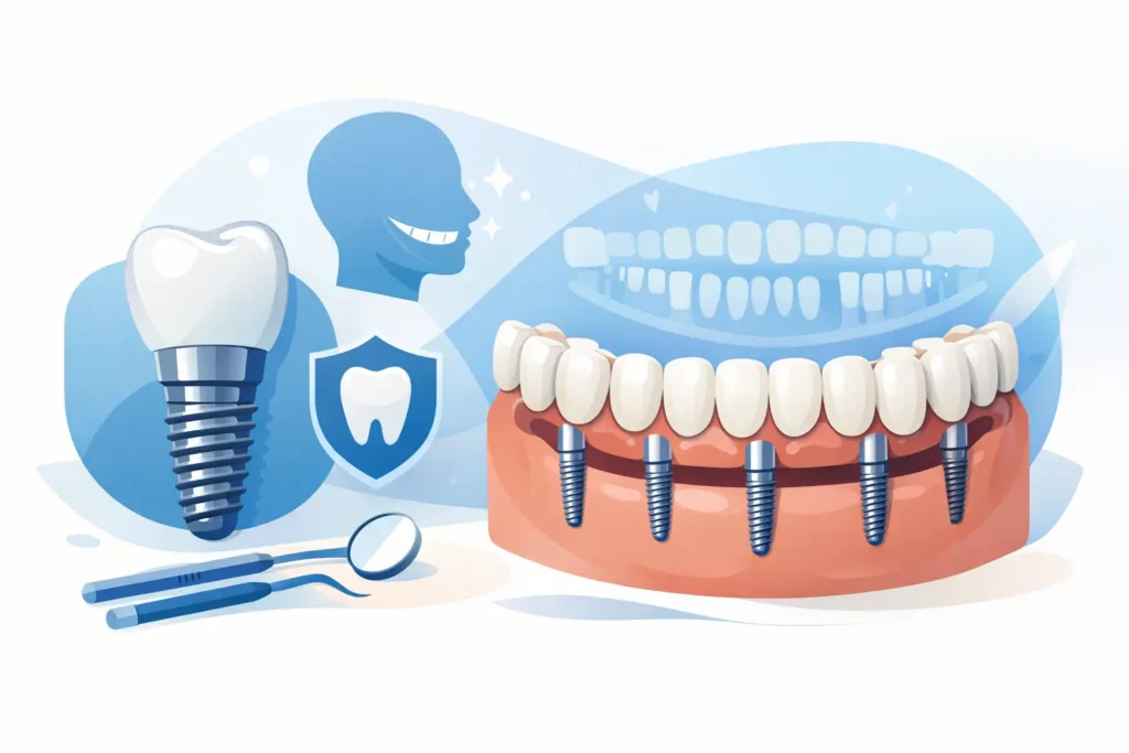 Full Mouth Reconstruction With Implants