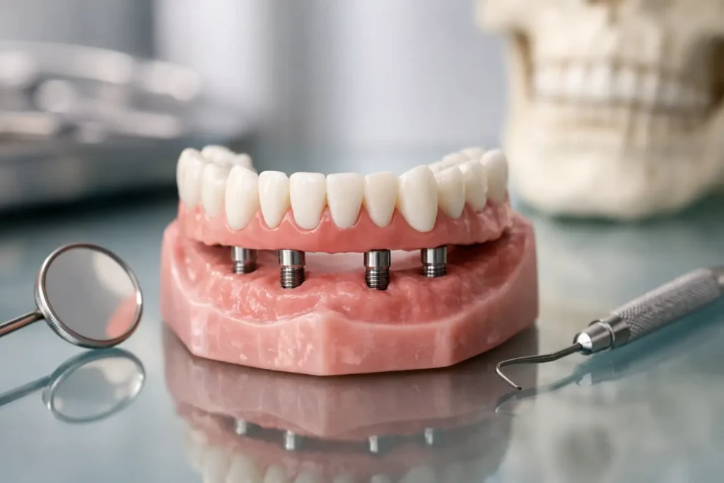 How All on 4 Works for Full-Arch Teeth