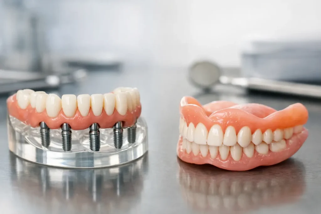 All-on-X vs Dentures: Which Is Better?