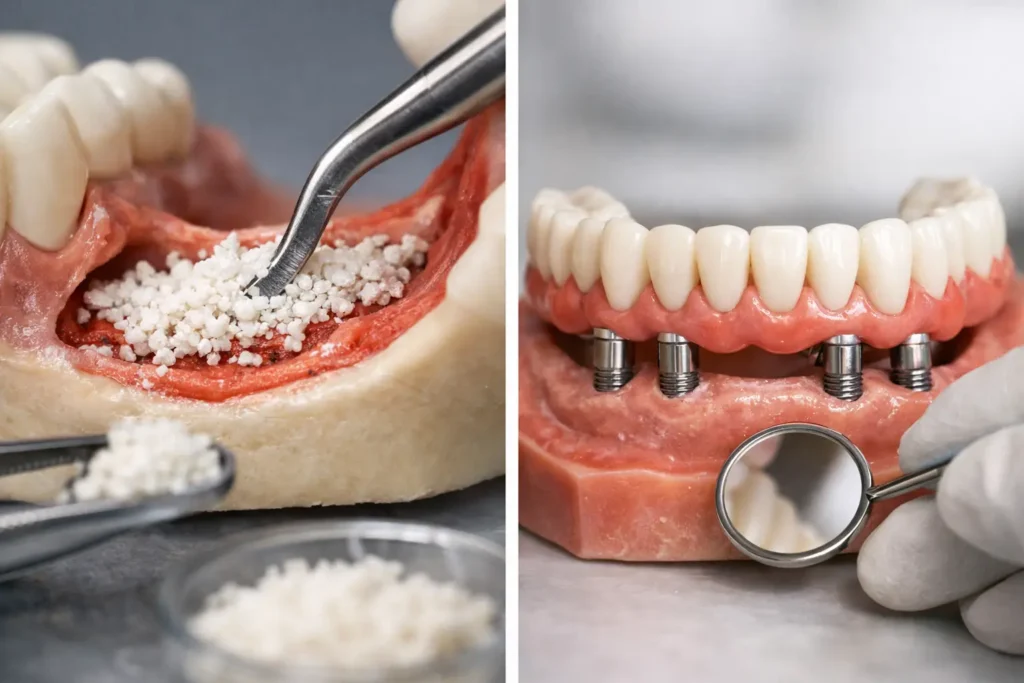 Bone Grafting Before Full Arch Implants